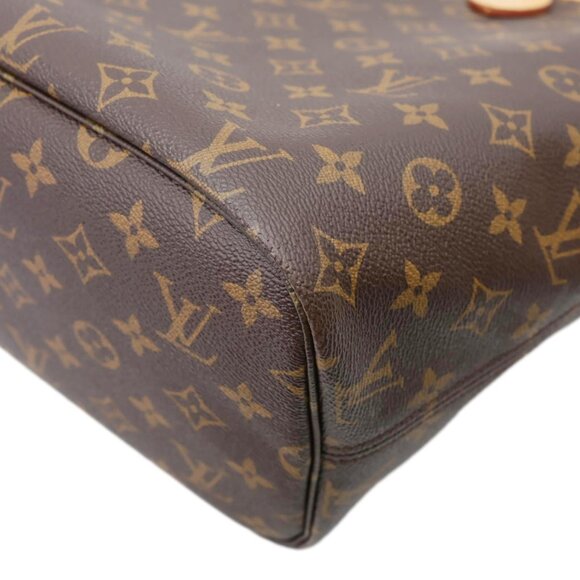 Louis Vuitton  Neverfull MM Monogram Canvas Tote Bag Brown - Picture 7 of 12